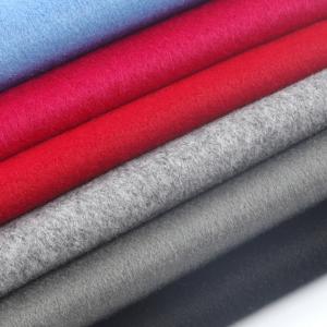 Stock single sided wool fabric Melton