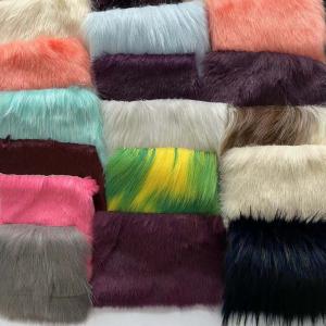 Mixed type acrylic stock fur fabric sell by KG