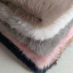 fox fur 100% polyester fur fabric