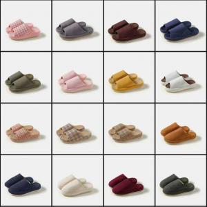 2025 New Export Explosive EVA Bottom Linen Slippers Autumn/Winter Indoor Home Soft Bottom Anti slip Breathable